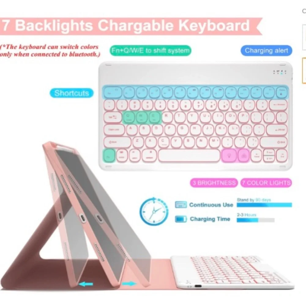 iPad Touch Keyboard Case for iPad Pro 12.9